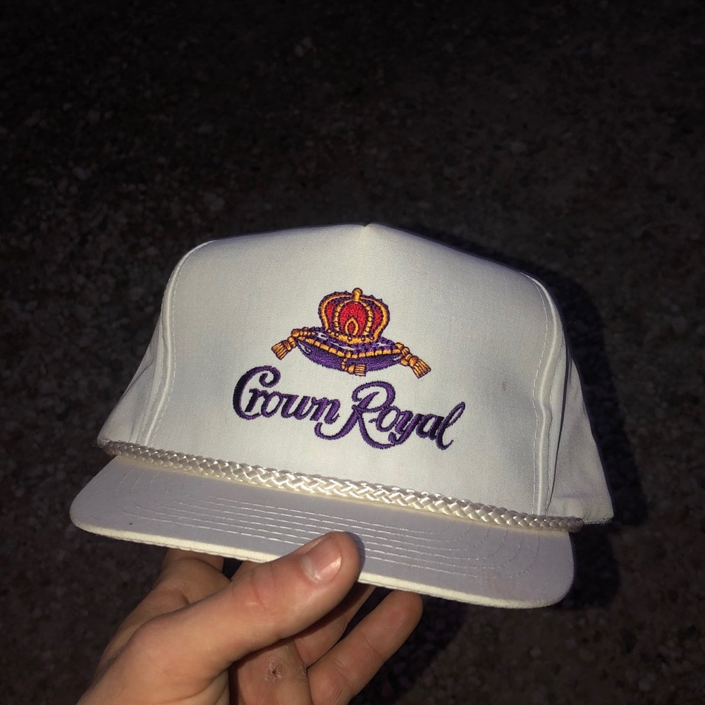 Vintage 80s crown royal hat